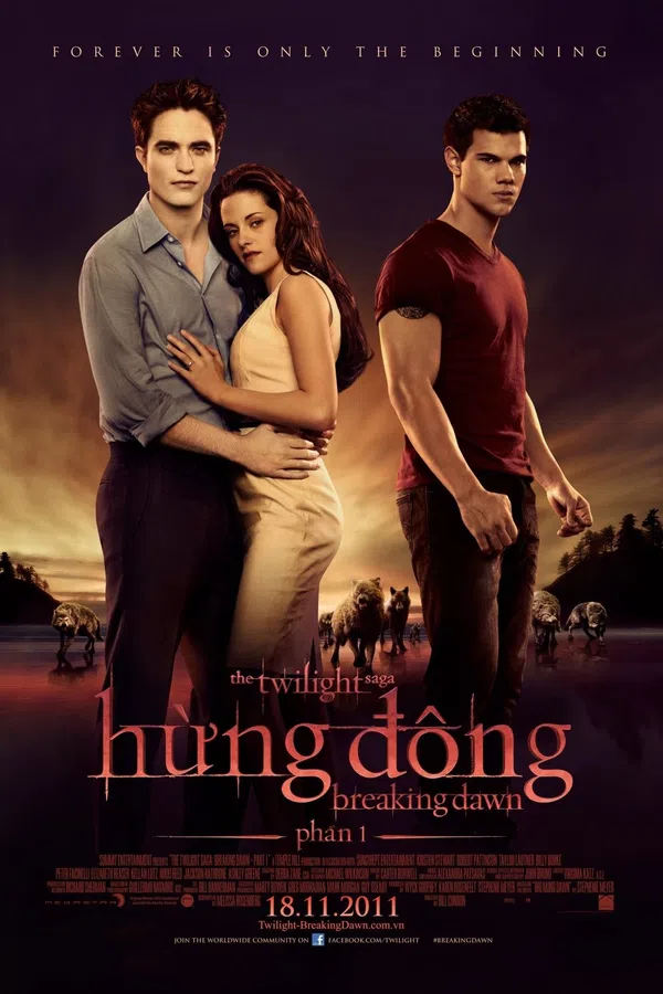 Xem Phim Chạng Vạng: Hừng Đông (Phần 1) Vietsub HD Online