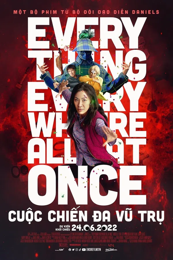 Xem Phim Cuộc Chiến Đa Vũ Trụ (Mọi Thứ Mọi Nơi Mọi Lúc) Vietsub HD Online