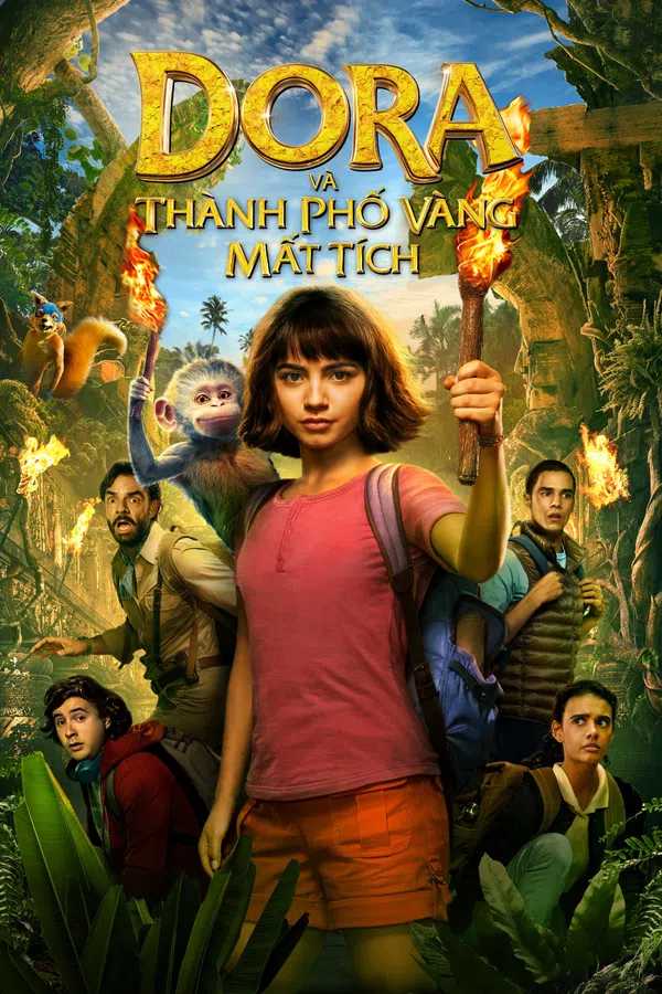Xem Phim Dora và Thành Phố Vàng Mất Tích Vietsub HD Online