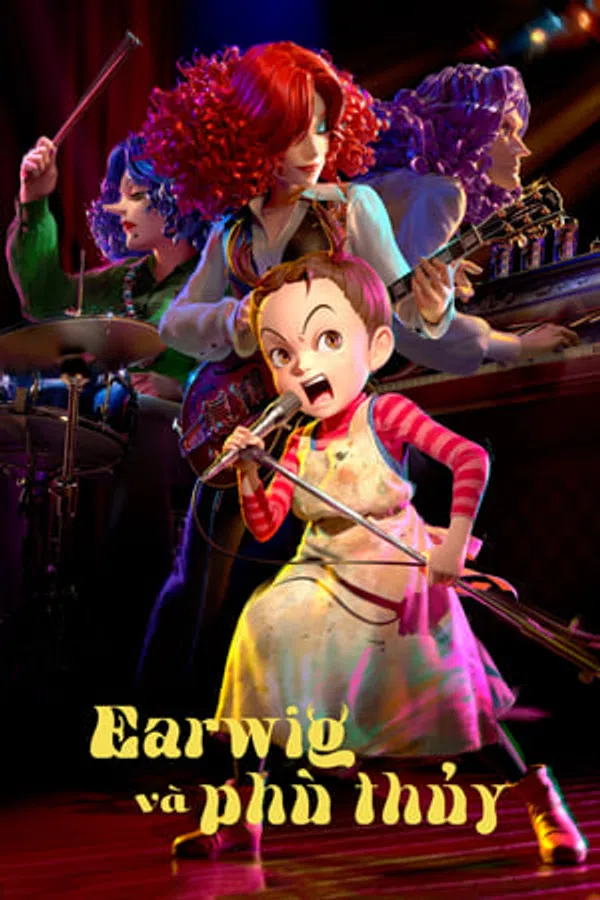 Xem Phim Earwig và Phù Thuỷ Vietsub HD Online