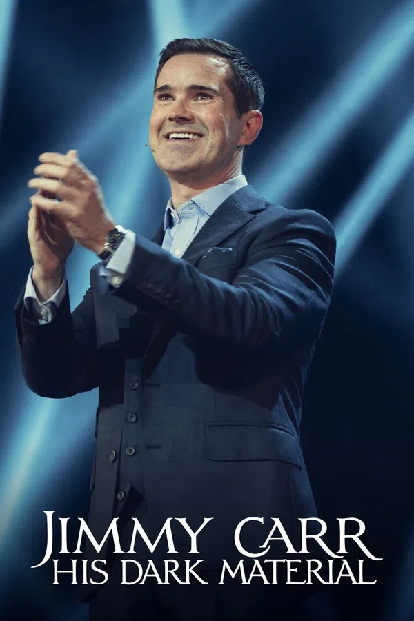 Poster phim Jimmy Carr: Chất liệu đen tối của anh ấy trên SubNhanh