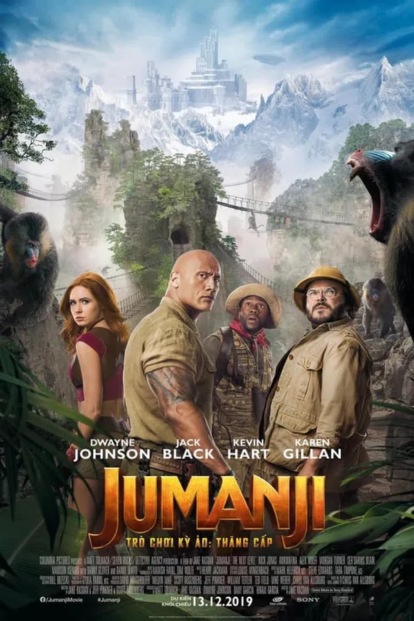 Xem Phim Jumanji - Trò Chơi Kỳ Ảo: Thăng Cấp Vietsub HD Online