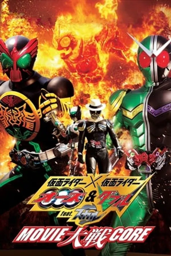Xem Phim Kamen Rider × Kamen Rider OOO & W feat. Skull: Movie Taisen Core Vietsub HD Online
