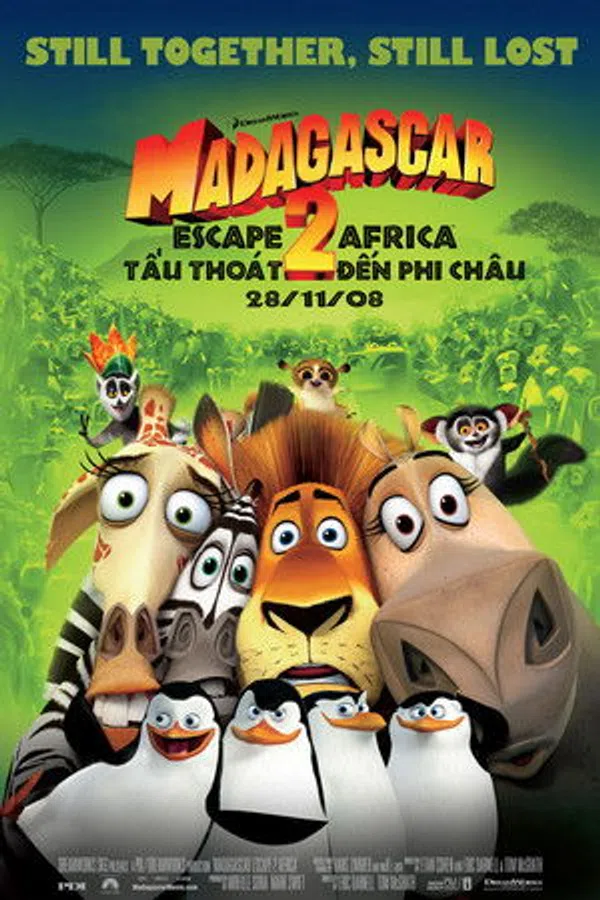 Xem Phim Madagascar 2: Tẩu Thoát Đến Châu Phi Vietsub HD Online