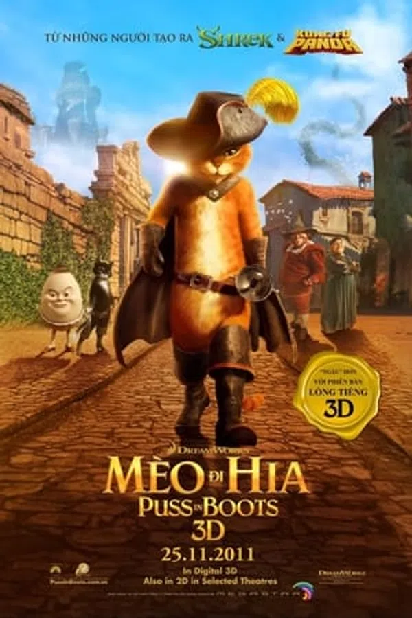 Xem Phim Mèo Đi Hia Vietsub HD Online