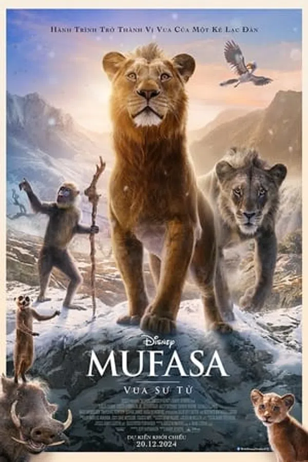 Xem Phim Mufasa: Vua Sư Tử Vietsub HD Online