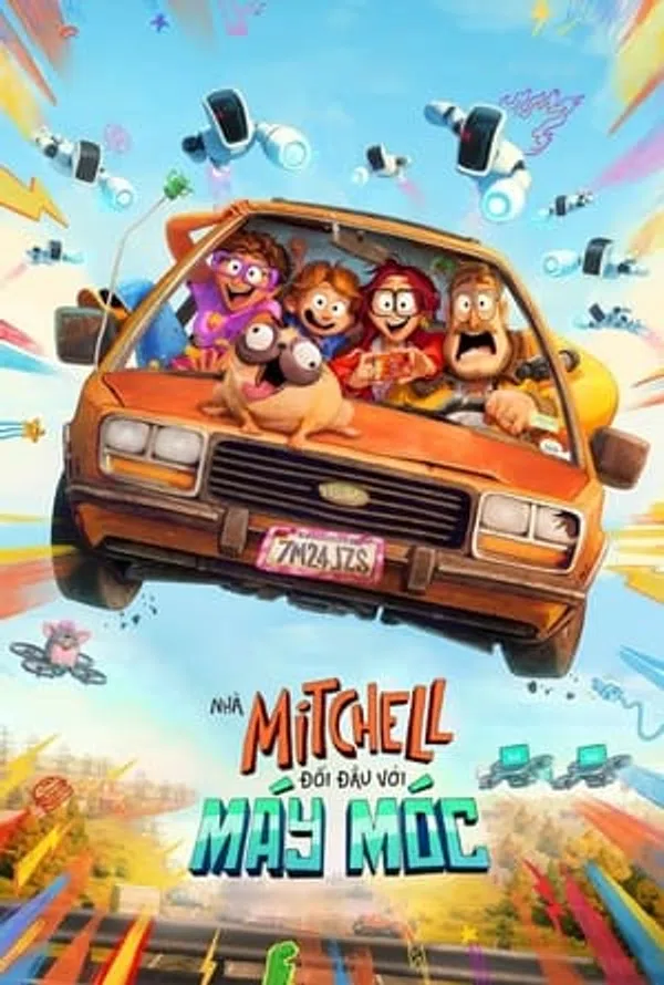 Xem Phim Nhà Mitchell Đối Đầu Với Máy Móc Vietsub HD Online