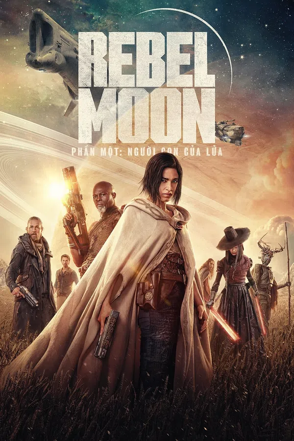 Poster phim Rebel Moon – Phần một_ Phiên bản đạo diễn trên SubNhanh
